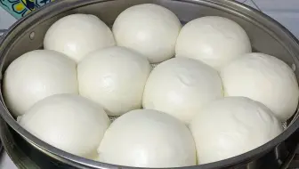教你馒头店不外传秘诀，不用发面，个个白白胖胖，不塌陷不回缩