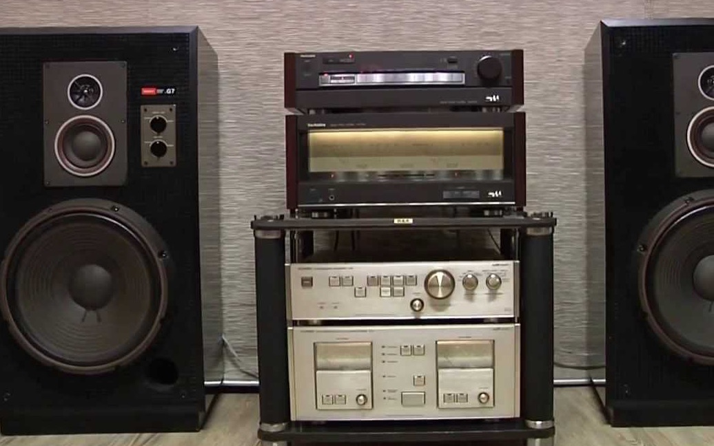 sony ss-g7当年的次旗舰三分频音箱