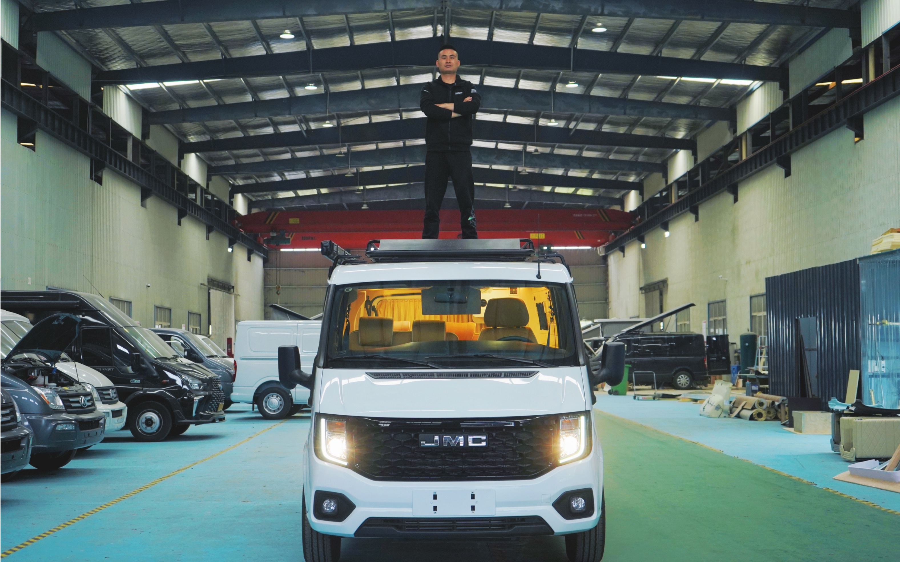 江铃福顺四驱升顶宿营车