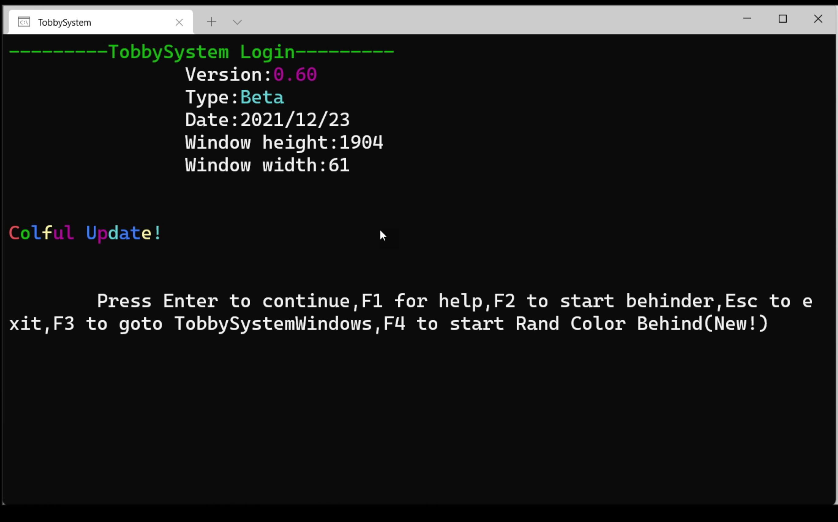 C++自制命令行伪系统——TobbySystem(开源+附下载链接)哔哩哔哩bilibili