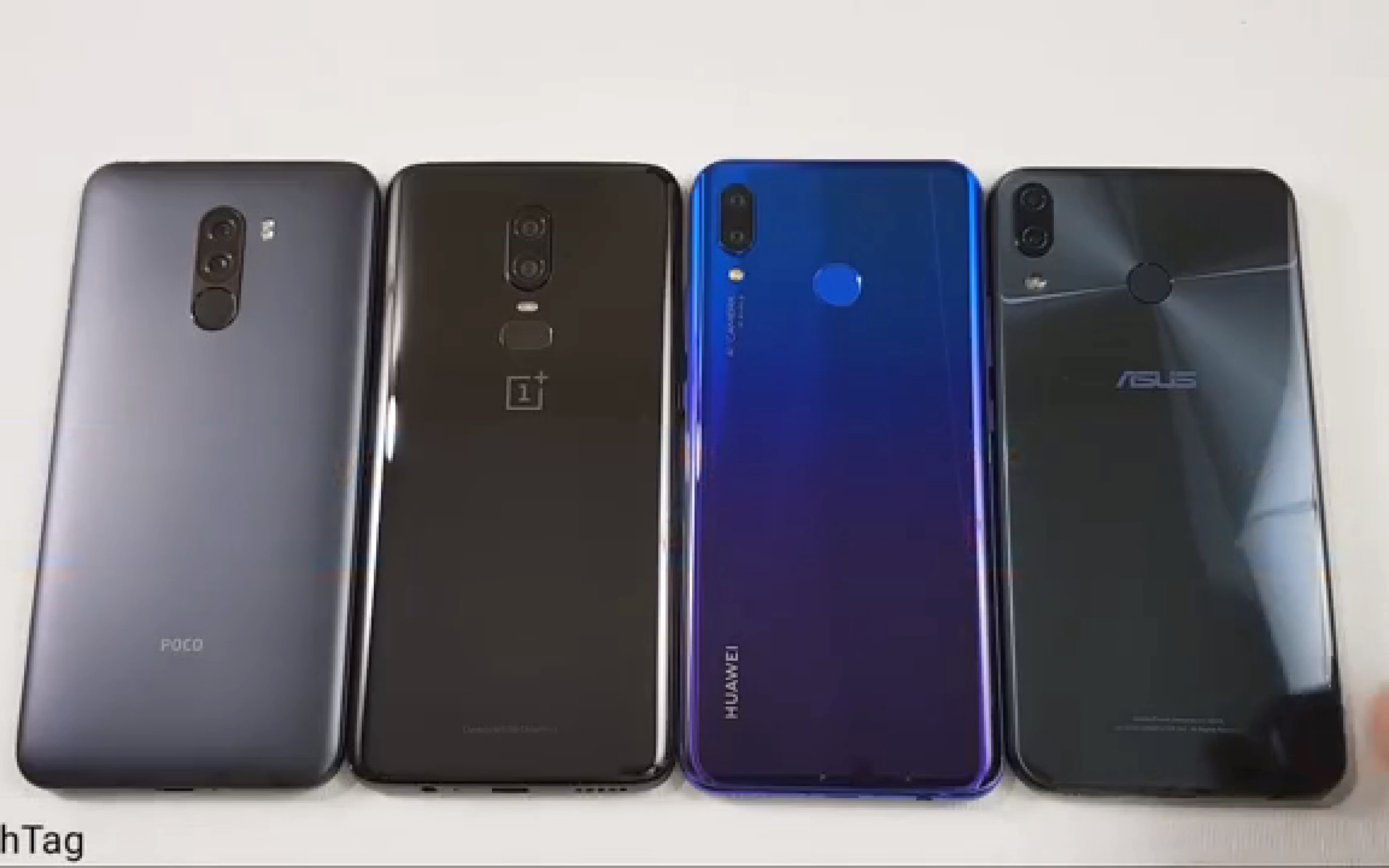 app启动速度对比:poco f1,一加6,华为nova 3,华硕5z_哔哩哔哩_bili