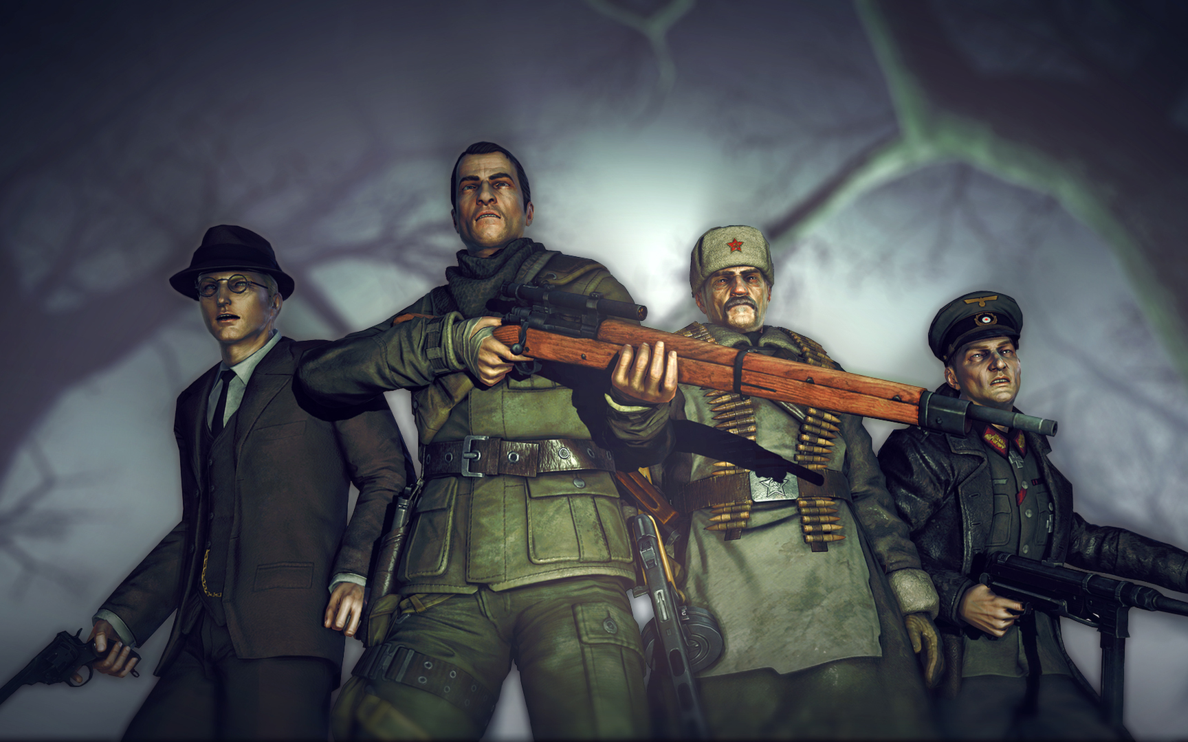 [怀旧迎续]肩瞄精英:僵尸部队1&2双人最高难度最大敌人(x4)合作通关