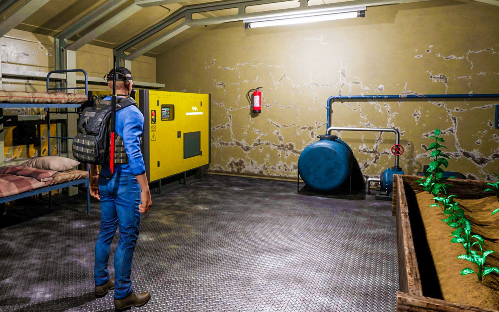 生存在地下庇护所中,尝试制造出能治愈丧尸的疫苗!