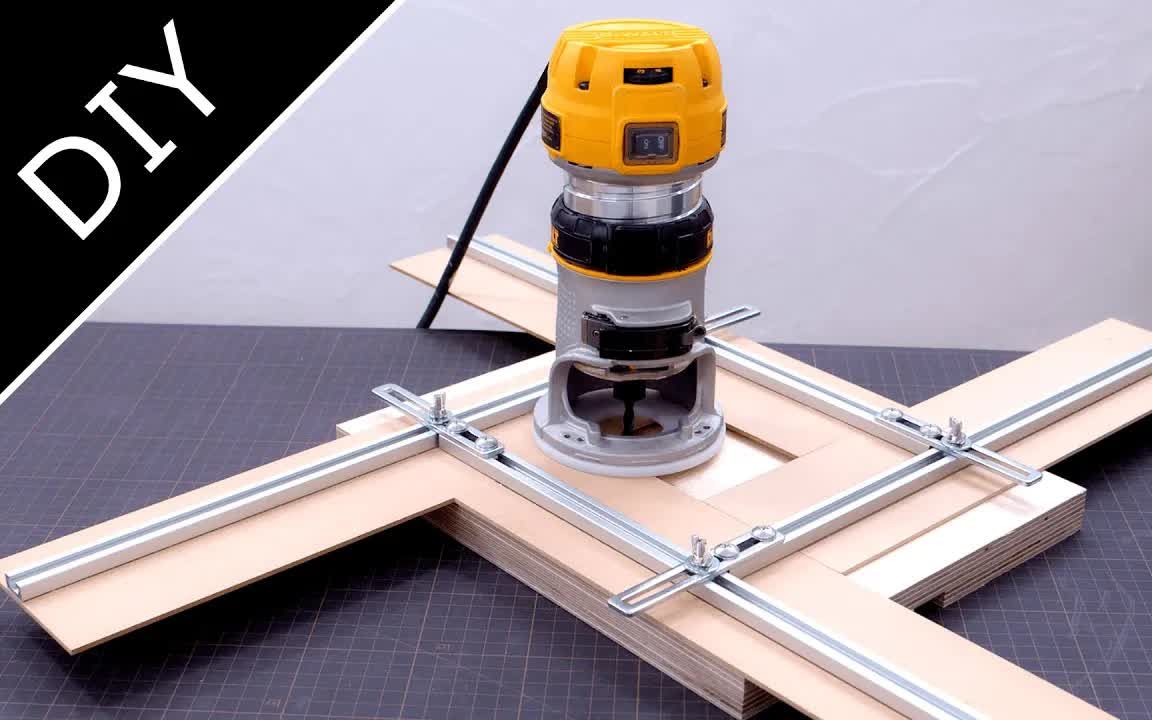 创意发明适用于方孔或凹槽的可调刨床夹具