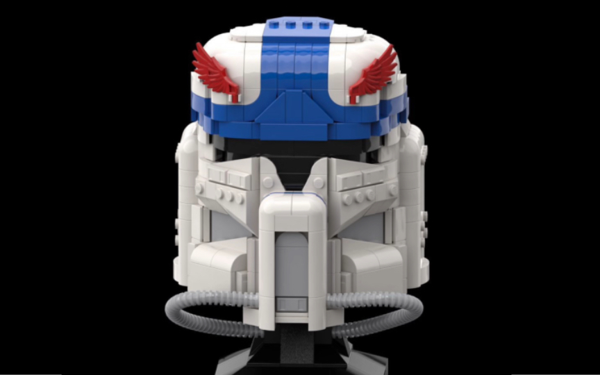 乐高星球大战克隆人头盔系列moc分享2.