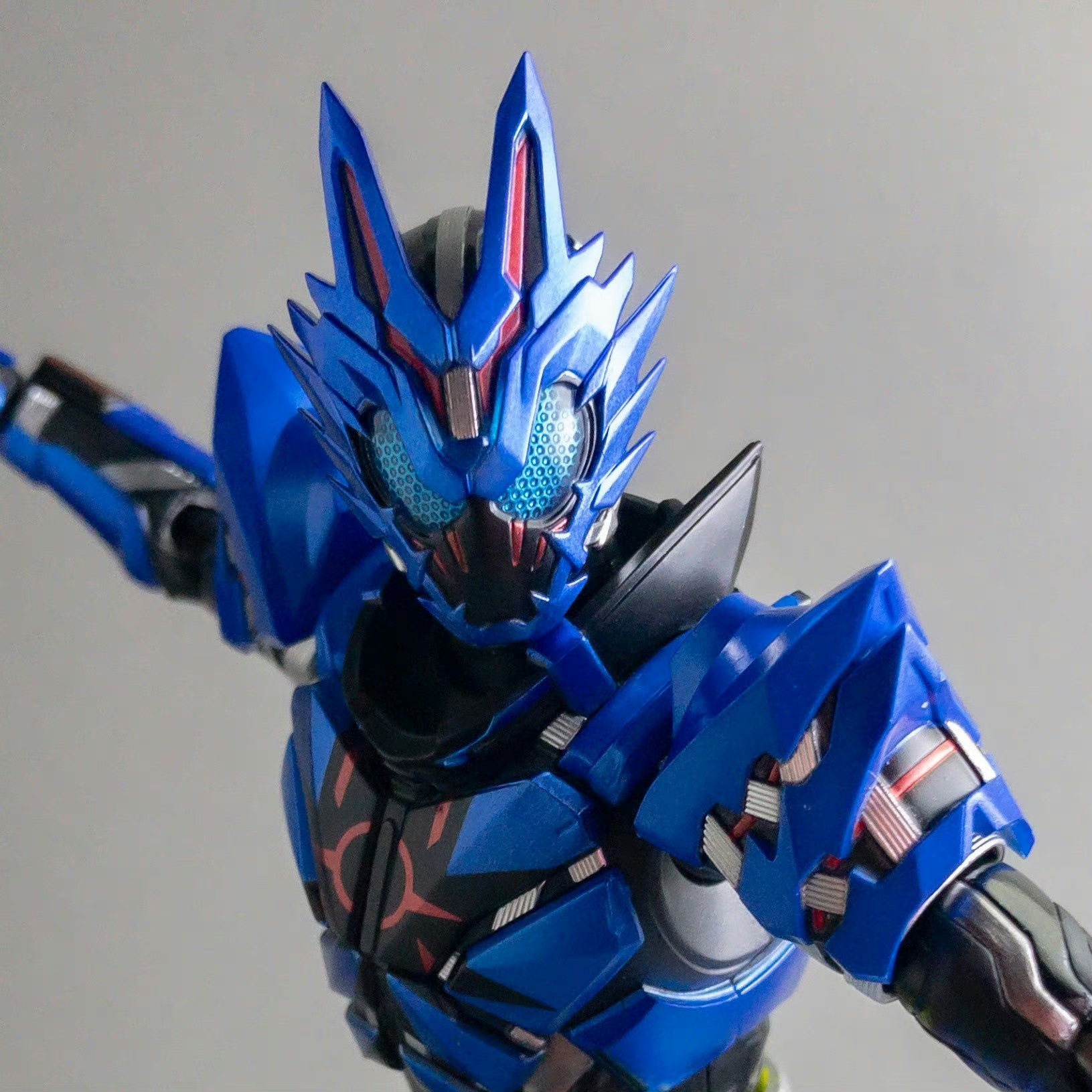 shf 假面骑士vulcan 独狼(涂装很漂亮的一款,但是换色…)