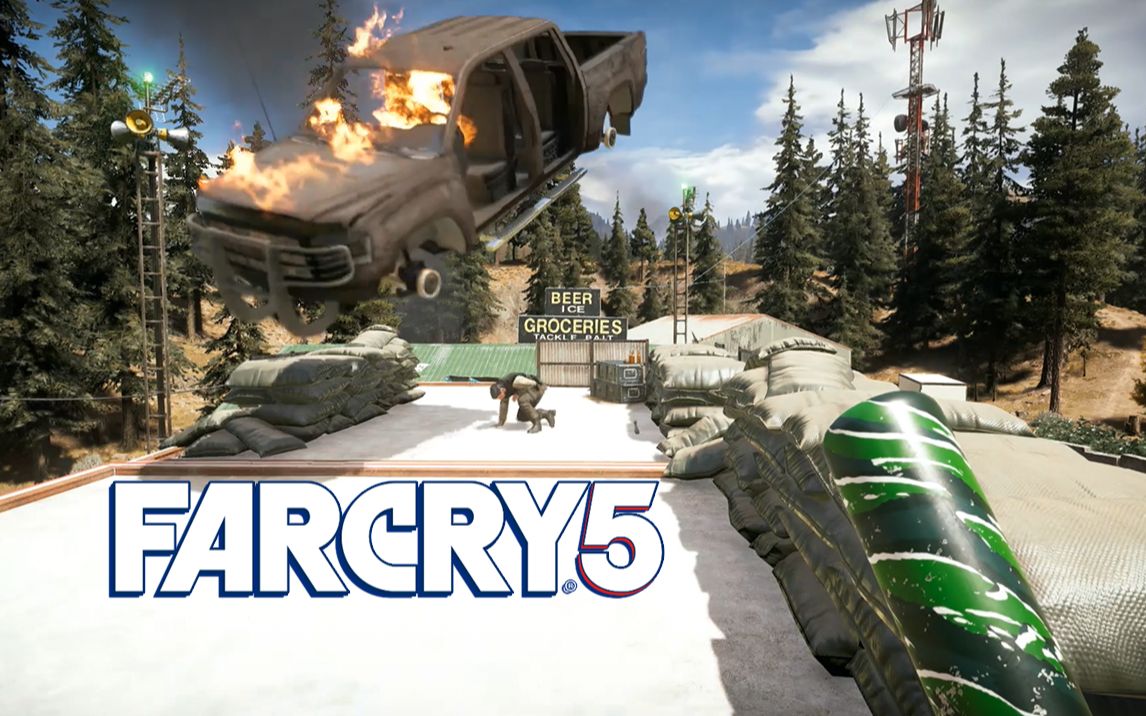 [图]【孤岛惊魂5 / Far Cry 5】- 潜行哨站解放 / 困难难度 & 60 FPS