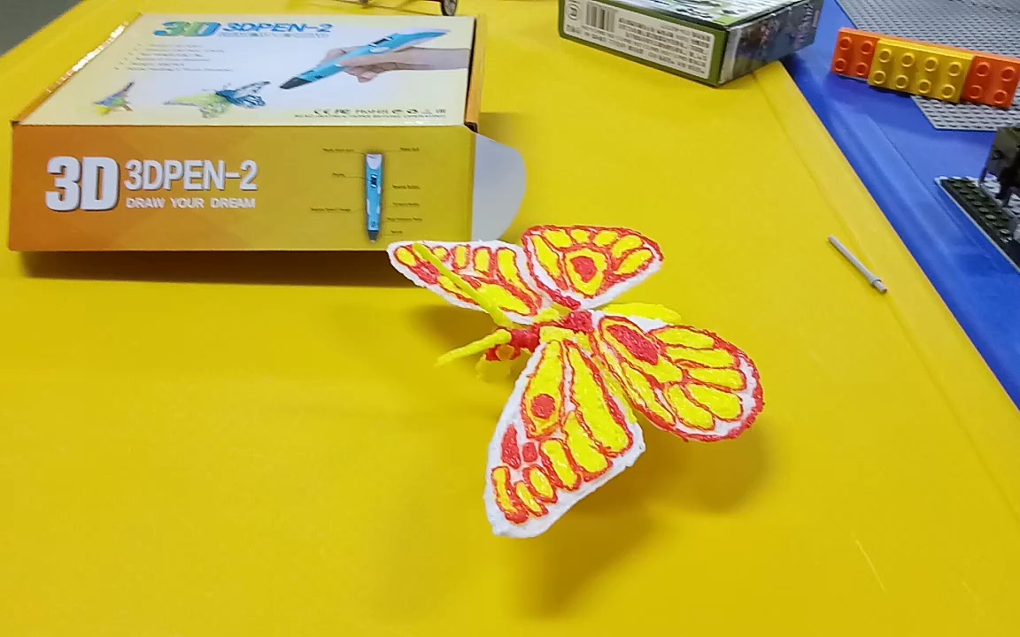 [3d打印笔]蝴蝶的做法 凤蝶 蝴蝶模型 pla蝴蝶制作
