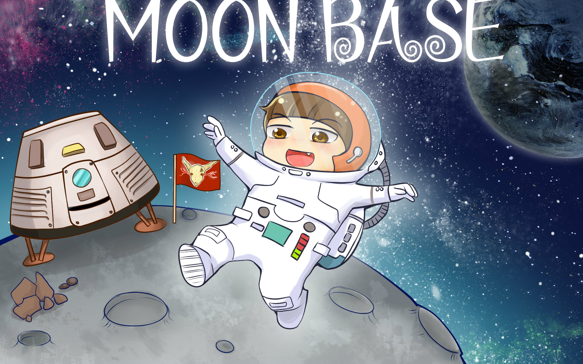 [图]【风笑试玩】没嫦娥怎么繁衍后代丨Moon Base 试玩