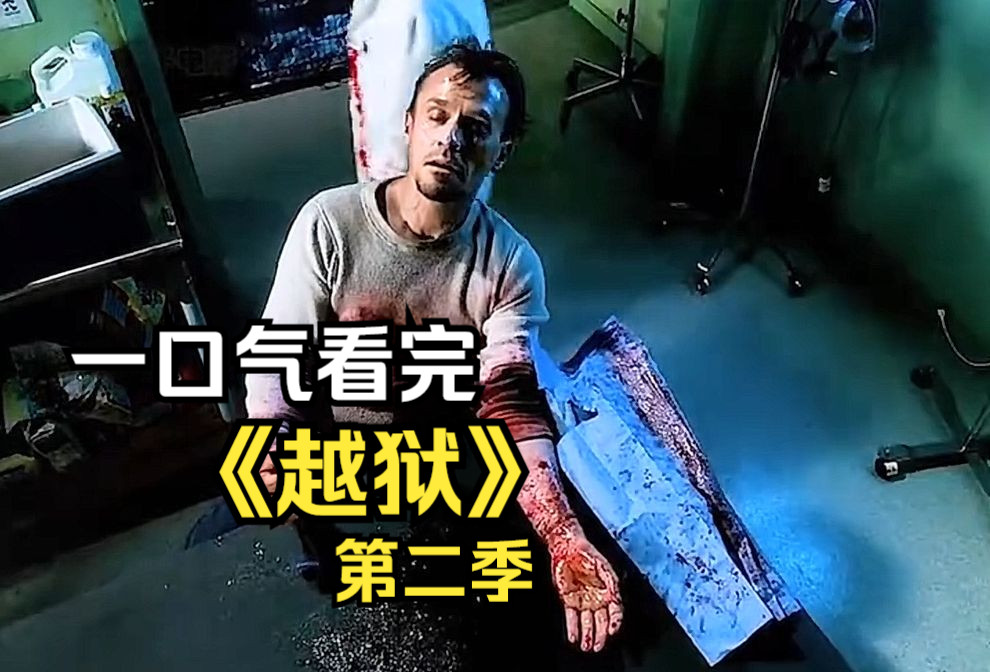 一次看爽经典美剧《越狱》第二季超长解说!