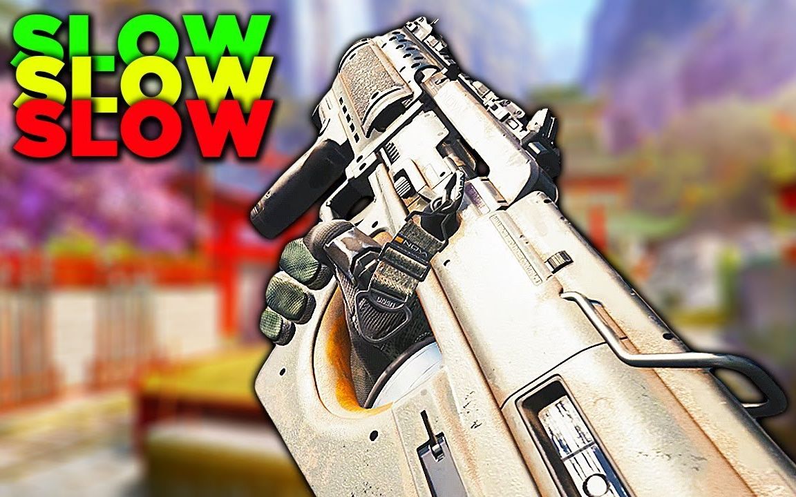 top 10 slowest guns in cod history (full auto only)