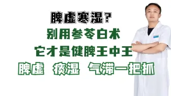 Tải video: 脾虚寒湿？别用参苓白术，它才是健脾王中王，脾虚 痰湿 气滞一把抓