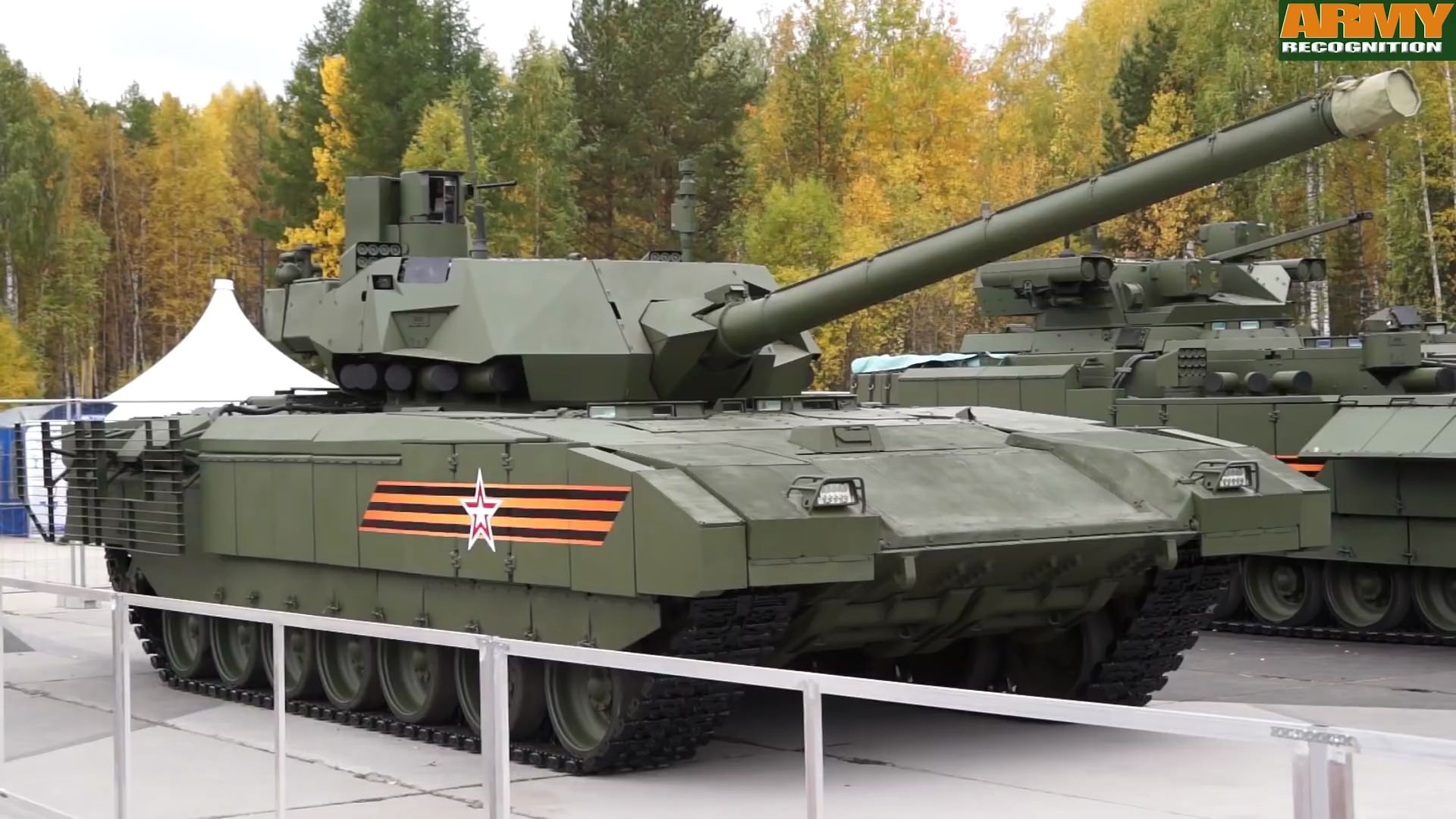 t-14阿玛塔 俄罗斯主战坦克 rae 2015 俄罗斯武器博览会