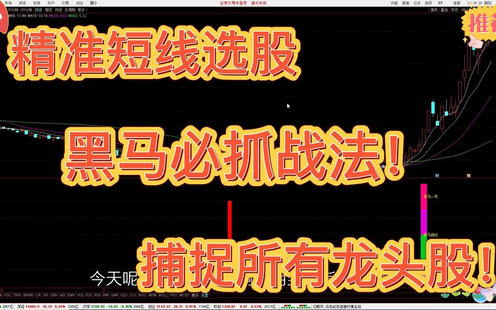 赵老哥专用精准短线选股战法黑马必抓指标公式捕捉所有龙头股
