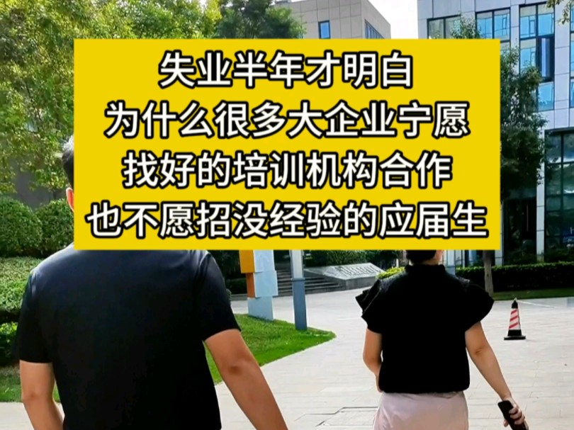 为什么自动化大企业宁愿和培训机构合作,也不愿意大量在网上招应届生呢?哔哩哔哩bilibili