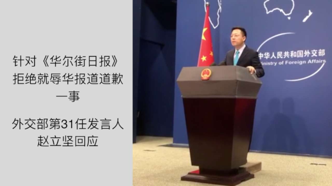 [图]外交部新任发言人：面对恶意侮辱抹黑，中国不做“沉默的羔羊”
