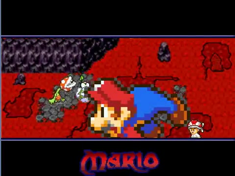 [图]【必殺技演示】Super Mario Rpg R.A.P/超級馬里奧RPG:R.A.P 馬里奧 獨特技:巨型‧馬里奧