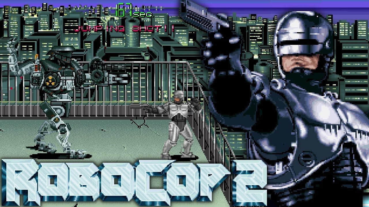 【RoboCop 2 铁甲威龙2】Arcade【无伤 一命通关】怀旧街机经典游戏永久收藏版【高清60帧】单机游戏热门视频