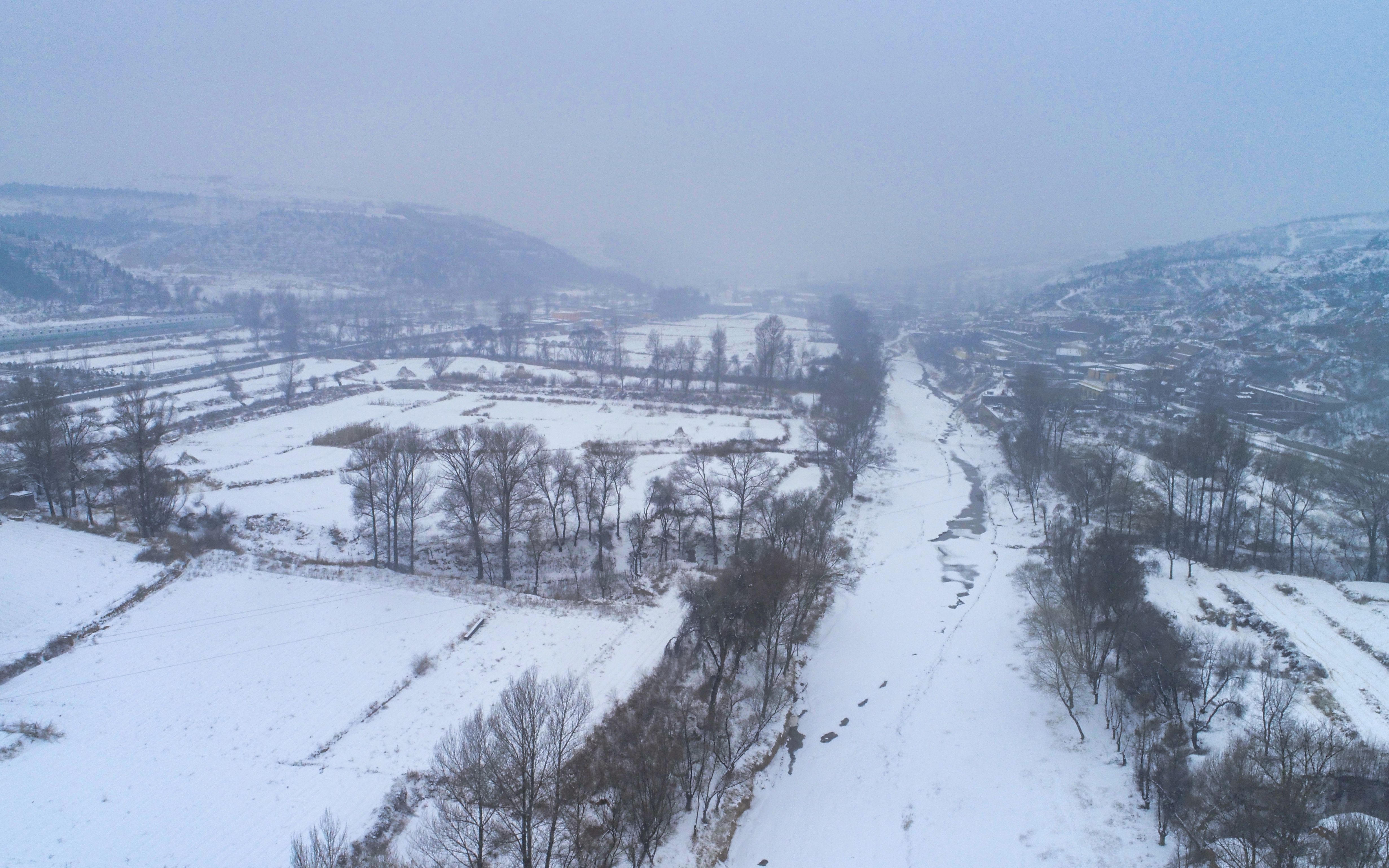 [图]故乡的雪《北方一片苍茫》佳县窑湾 钰钏文化