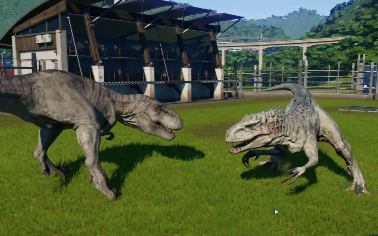 霸王龙和暴虐霸王龙待在一起会发生什么