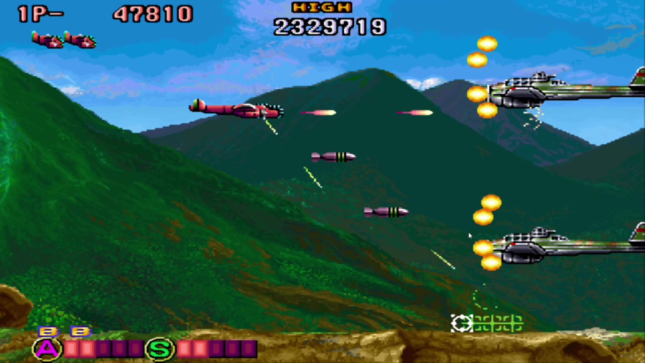 怀旧经典街机游戏打飞机系列p47王牌战士通关视频