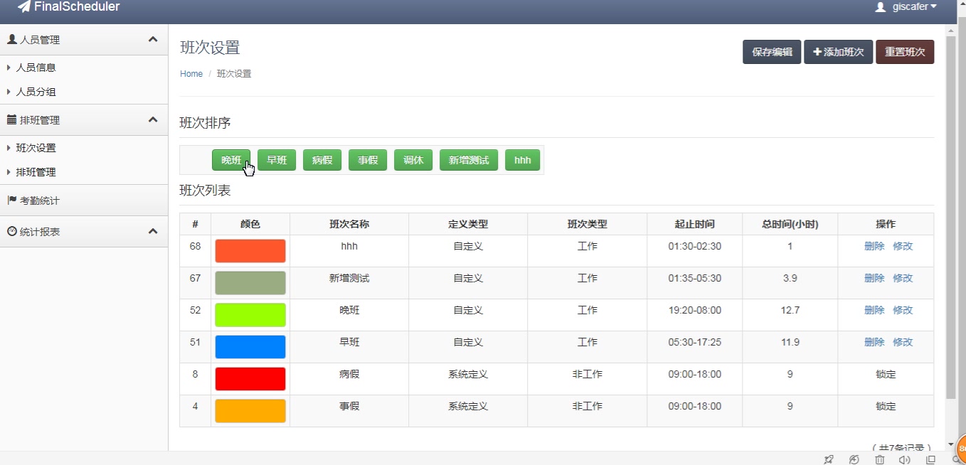 基于Spring+SpringMvc的终极排班管理系统javaweb排班管理系统MySQL数据源哔哩哔哩bilibili