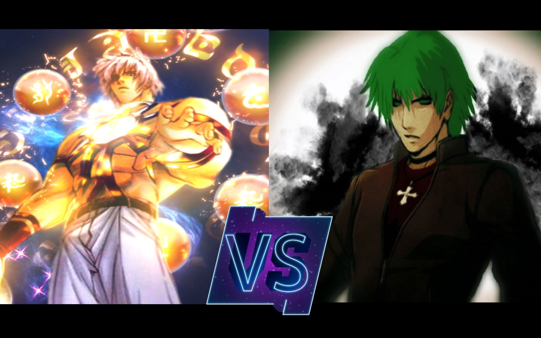 【mugen】佛蛇vs鬼魂k-ghost,佛蛇:迷失的鬼魂啊,让我来超度你.