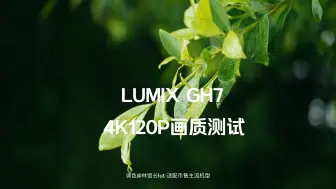 Tải video: 淘了个157块的镜头，松下GH7雨天4K120P画质测试