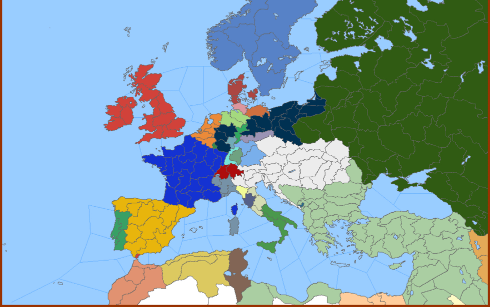 欧陆战争6更新简介新的征服出来了1815年带领法国绝地反击