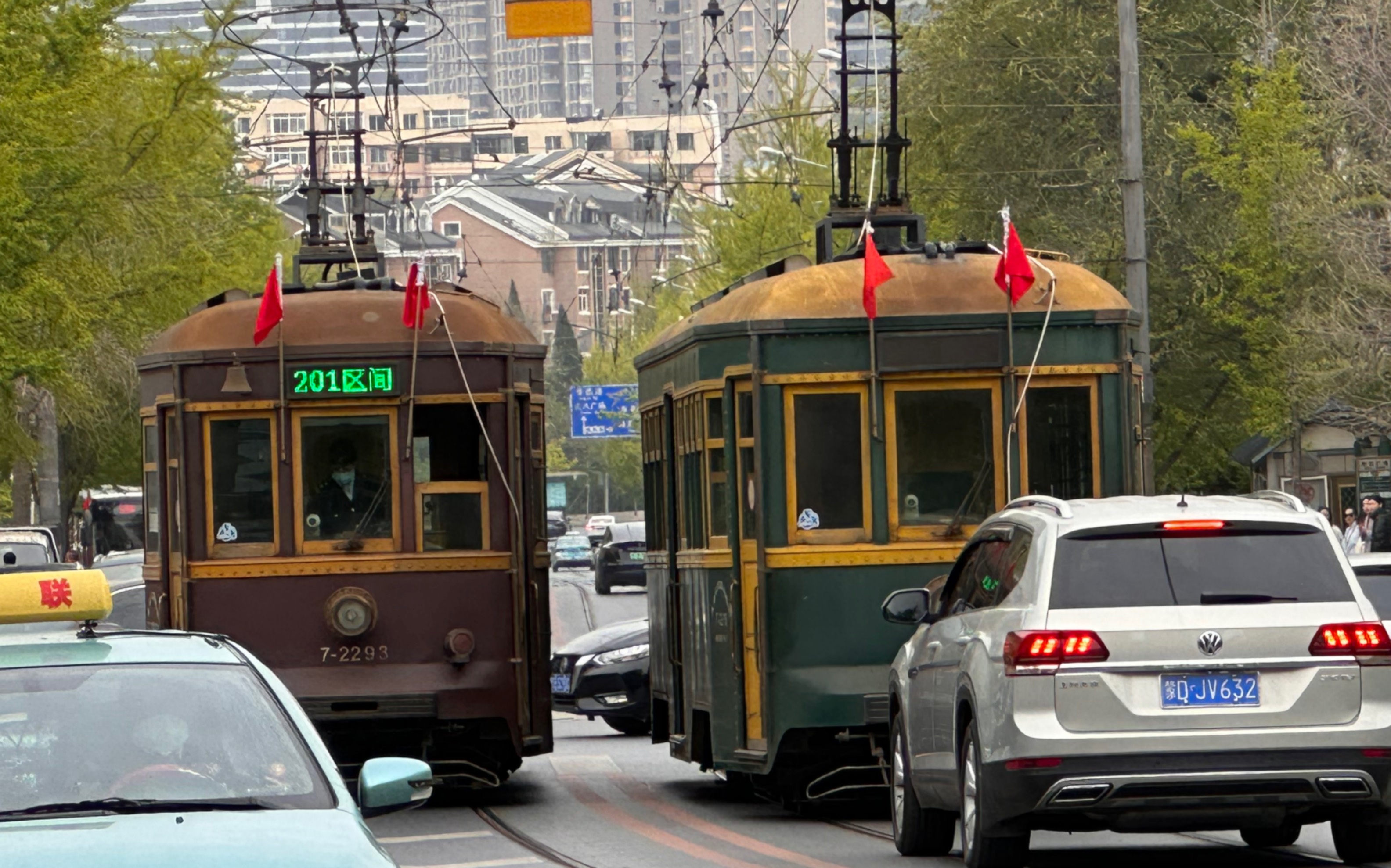 【大连百年有轨电车】201路海之韵公园专线【海昌欣城-金广东海岸】区