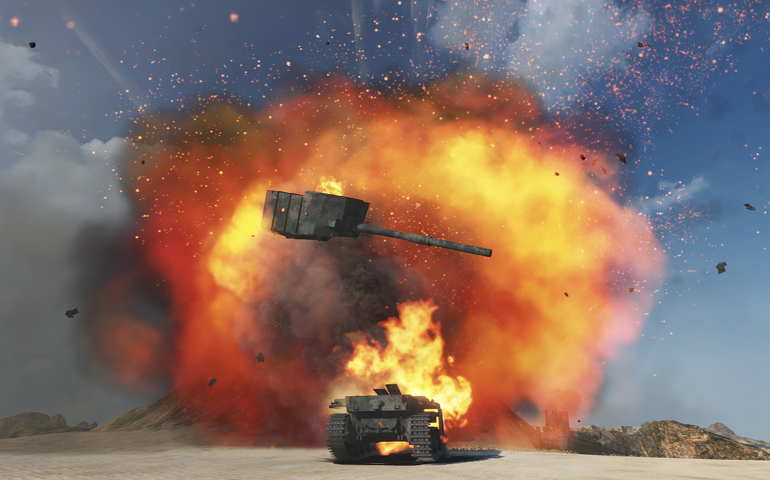 【坦克世界】你看这个头飞得好高啊