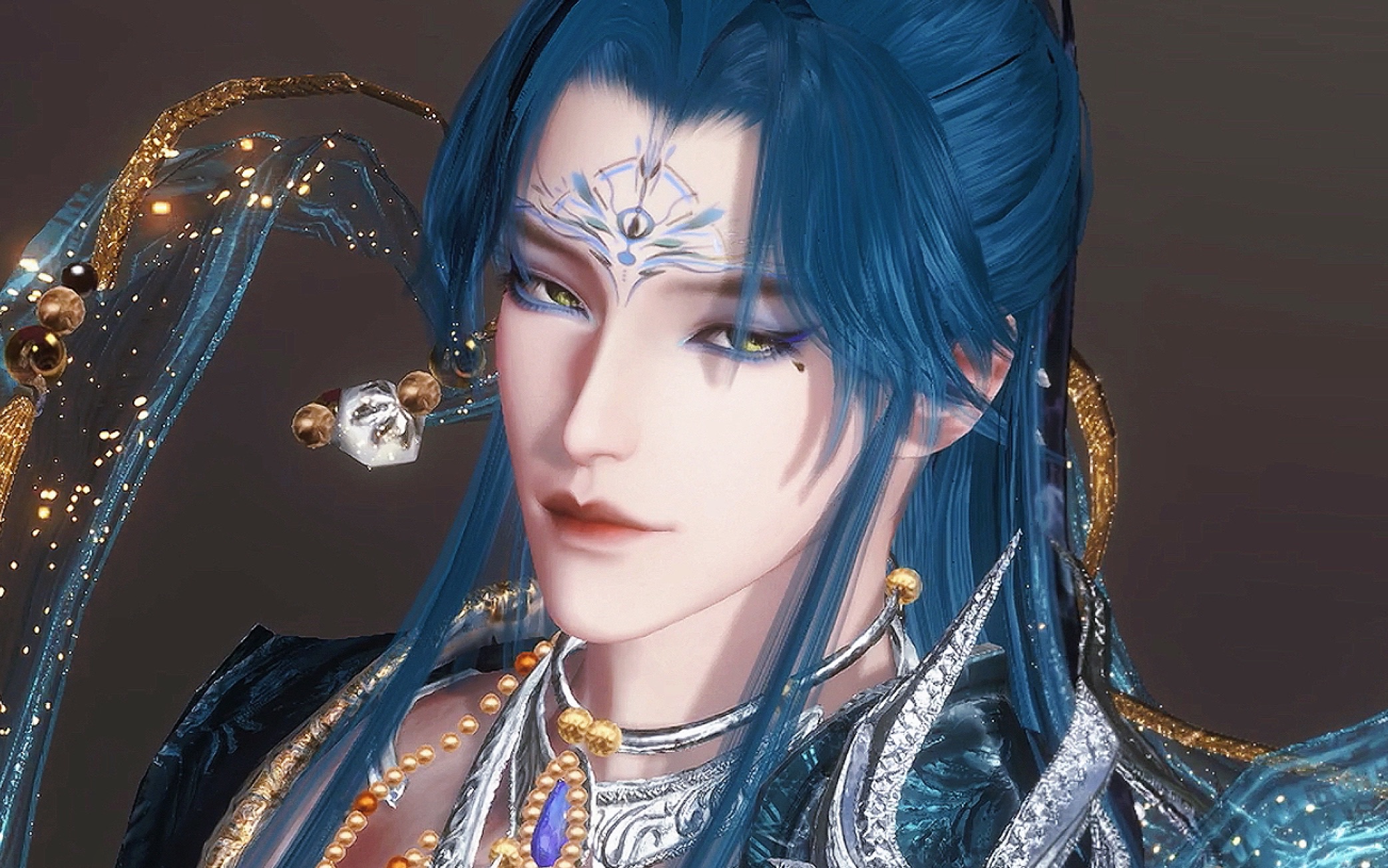 【降三世明王】逆水寒手游成男无偿捏脸||获取方式看视频简介