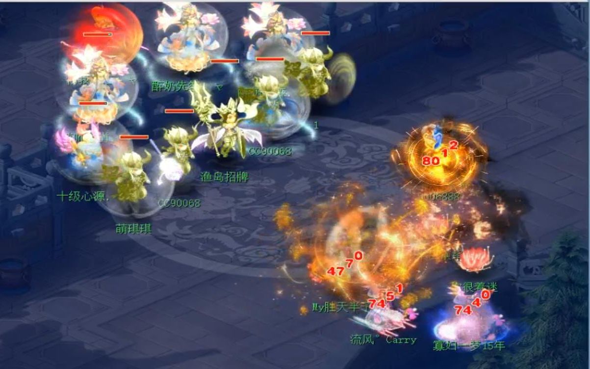 梦幻西游:武神坛明星赛,看看老王神木林16层风灵的风卷残云伤害