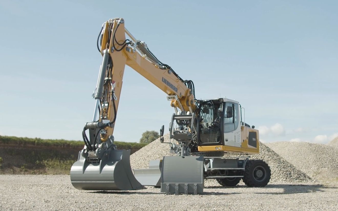 利勃海尔 liebherr likufix 挖掘机液压快换 操作使用_哔哩哔哩_bili