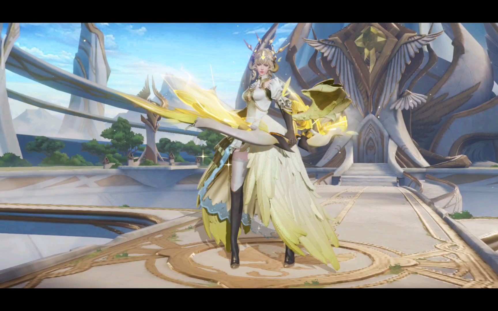 【王者荣耀】伽罗-炽翼辉光实战试玩