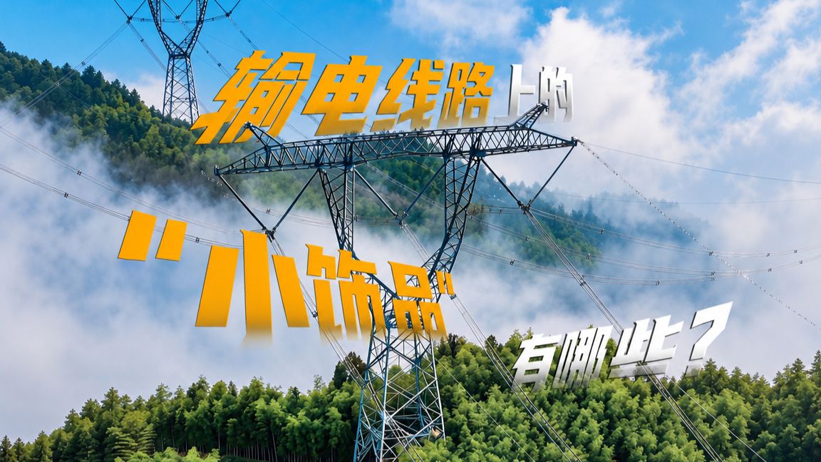 电力之光·国网科普丨输电线路上的“小饰品”有哪些？