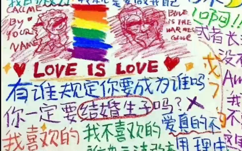 【LGBTQIA+】【性少数群体】“我和你不同,我支持你做你自己” 活动/科普/治愈哔哩哔哩bilibili