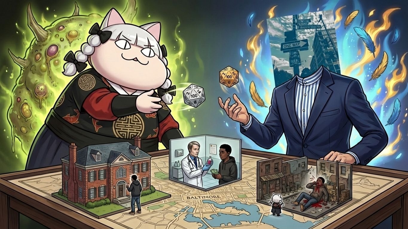 疯狂山脉的一角