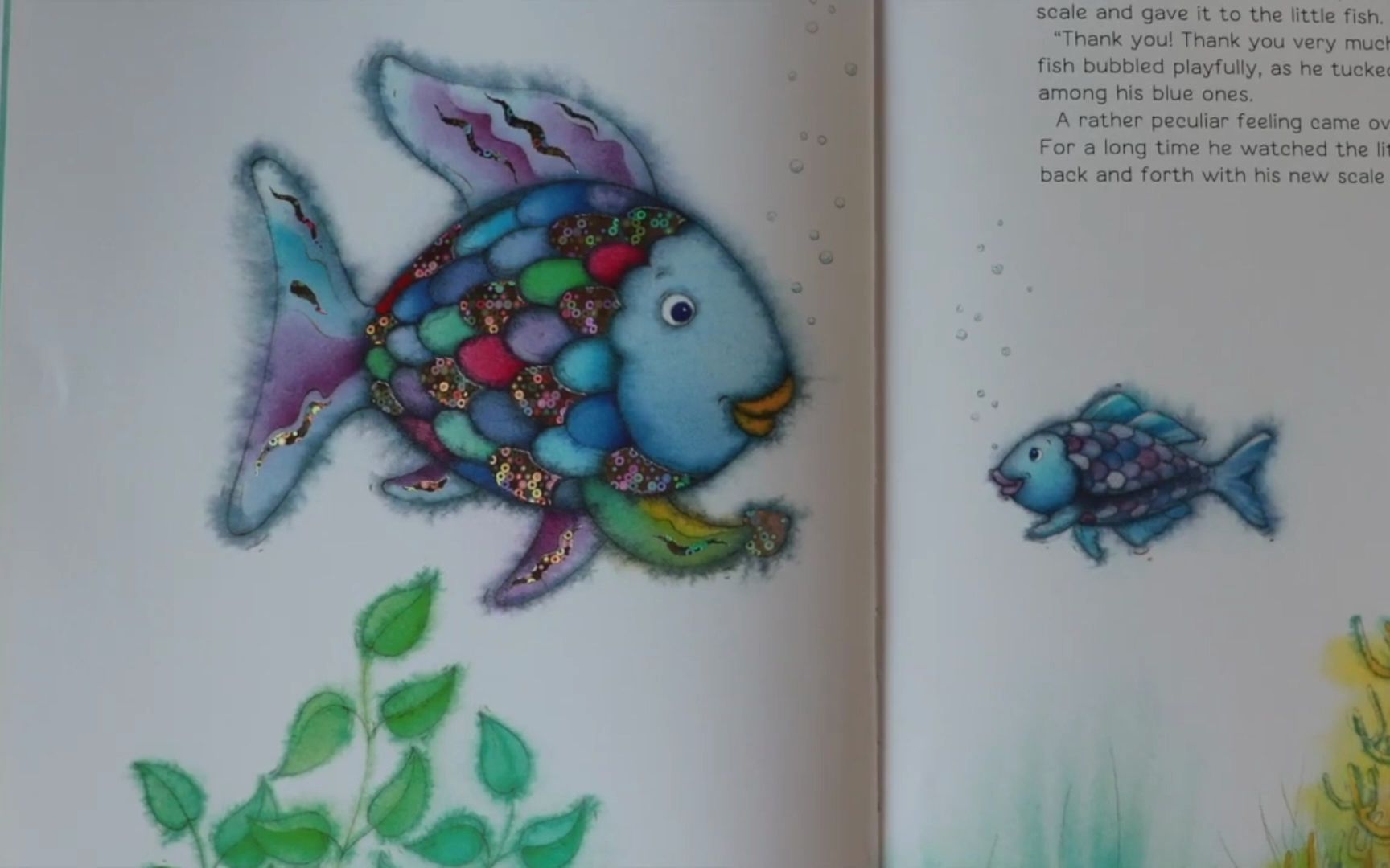 [图]Bri外教老师读绘本-The Rainbow Fish _ Read Aloud Story.mp4