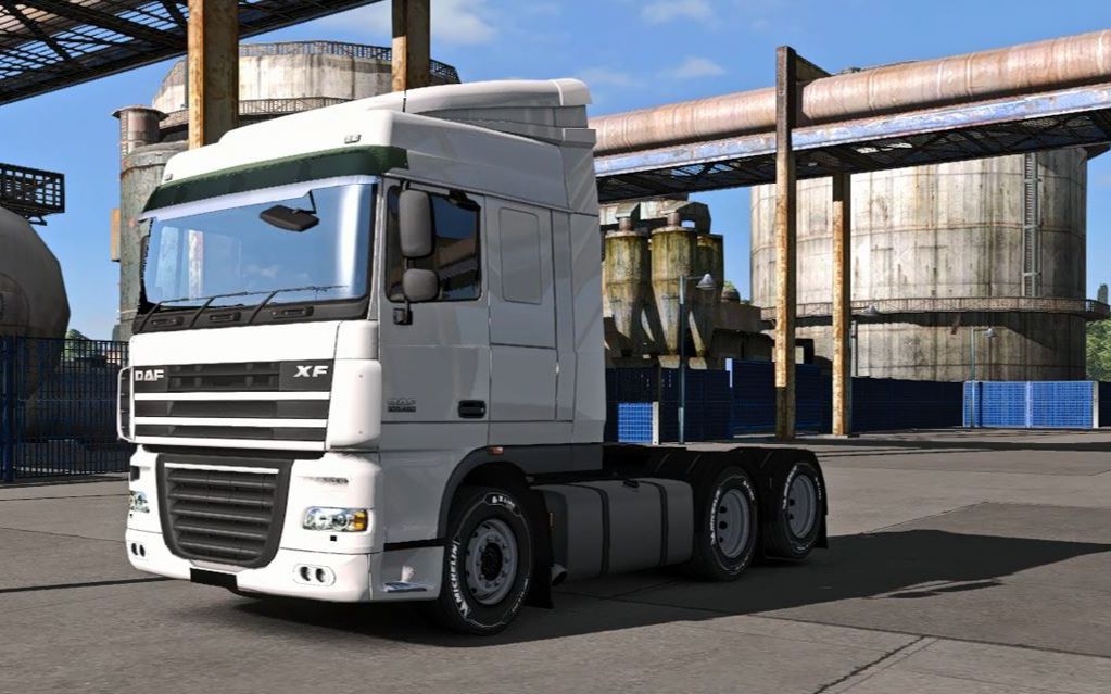 欧洲卡车模拟2 - 曼彻斯特分部喜提新车达夫xf,体验英伦右舵驾驶