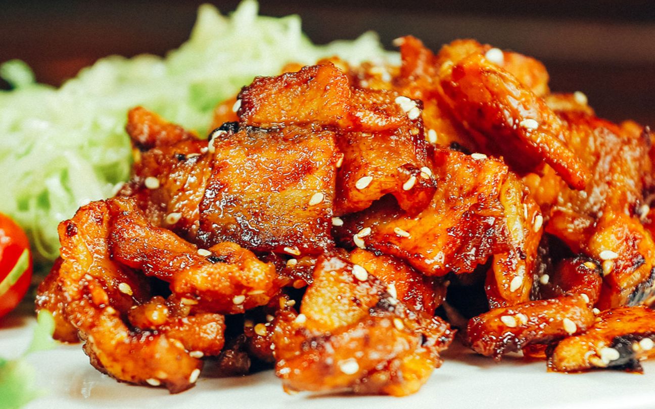 【微体兔菜谱】烤肉谁不爱?蒜香烤五花肉