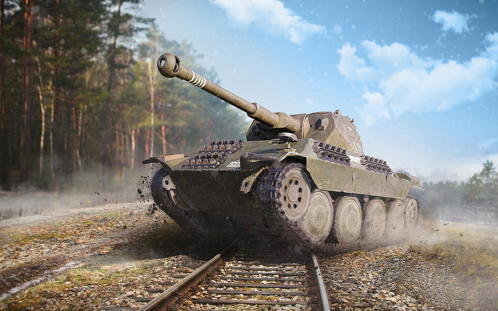 wotb坦克世界闪电战 克虏伯38d