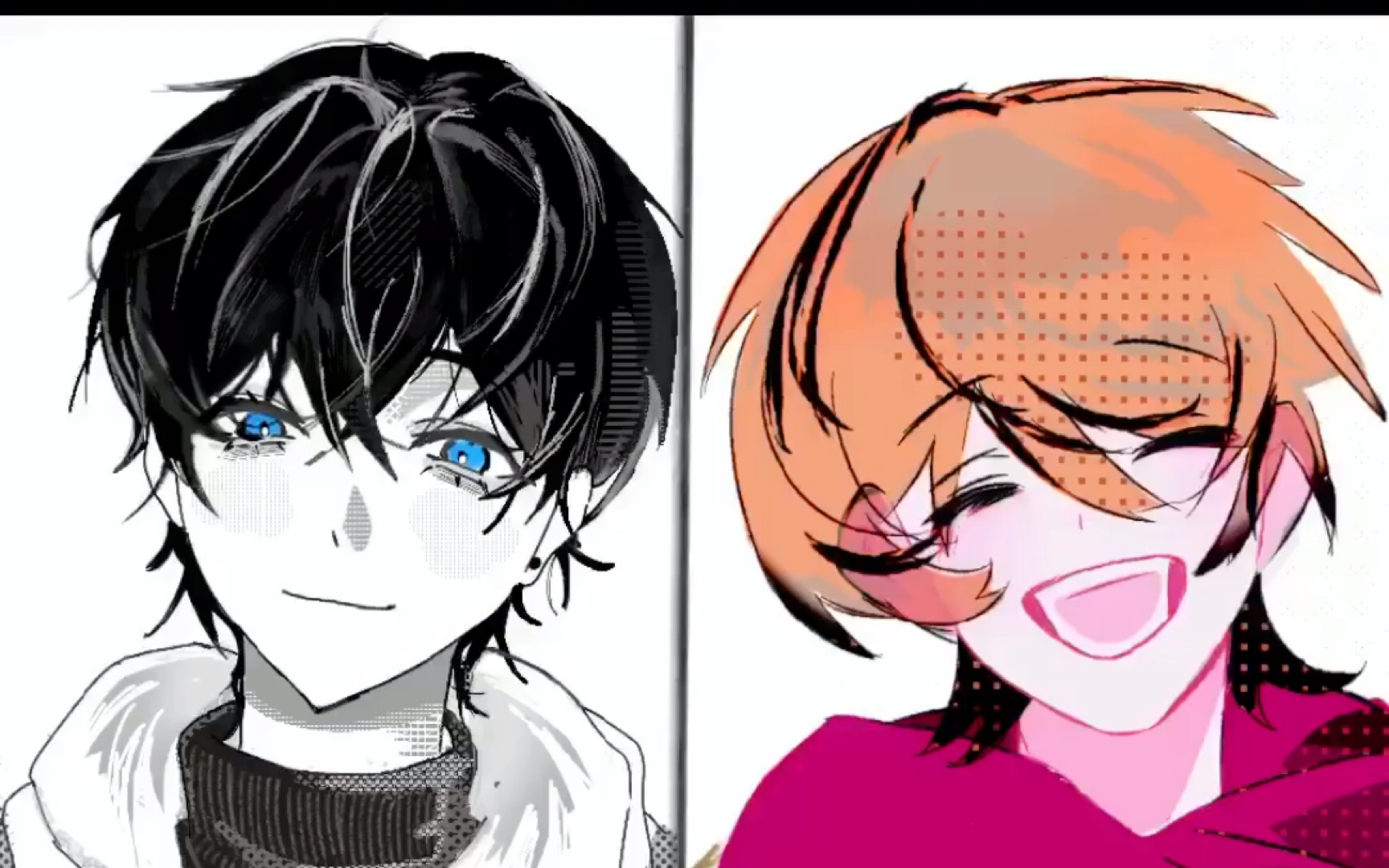 【二人模板】【绘画】我推/oc的脸秒了全世界!(请看简介)