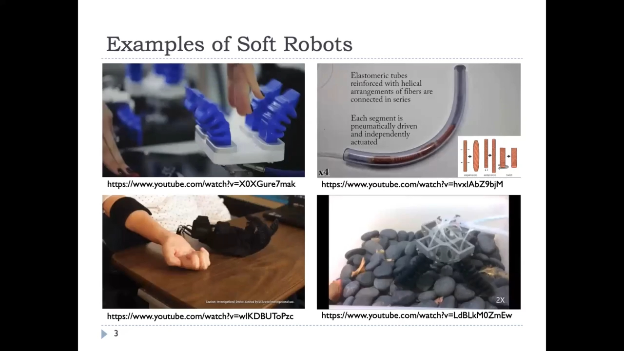 Simulation, Sensing and Control of Soft Robots  Prof. Charlie C. L. Wang哔哩哔哩bilibili