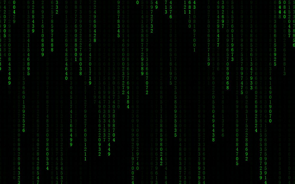 html5实现黑客帝国数字雨,50行代码即可!!哔哩哔哩bilibili