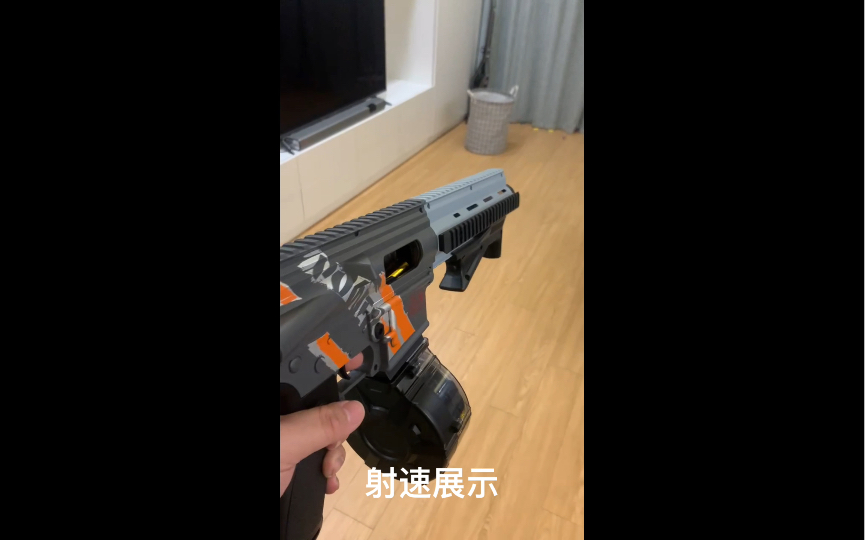 如何让你美国表弟的乐辉电动抛壳hk416软弹玩具射速更快的那件事