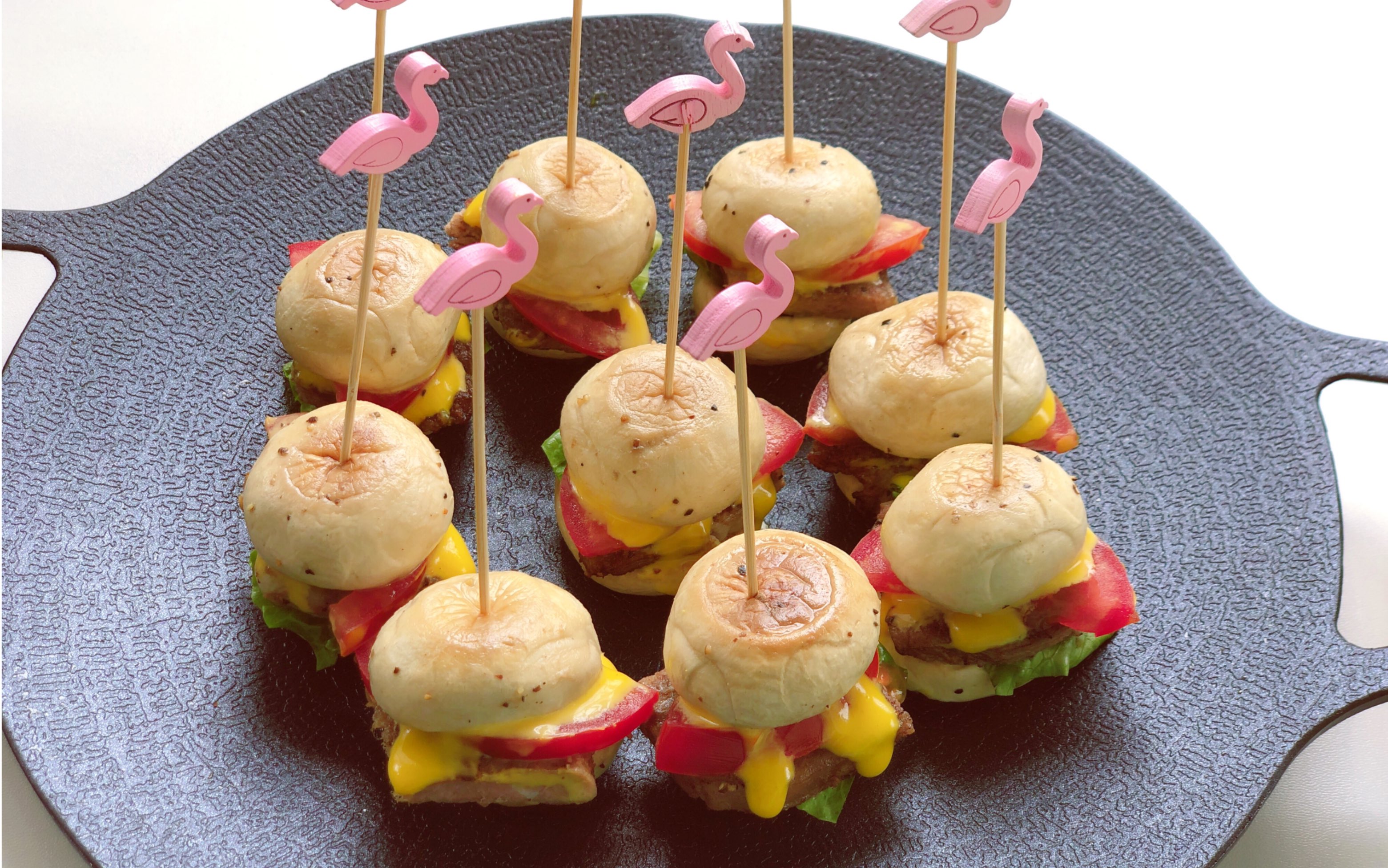 超迷你的口蘑小汉堡!为你疯狂心动一万次!