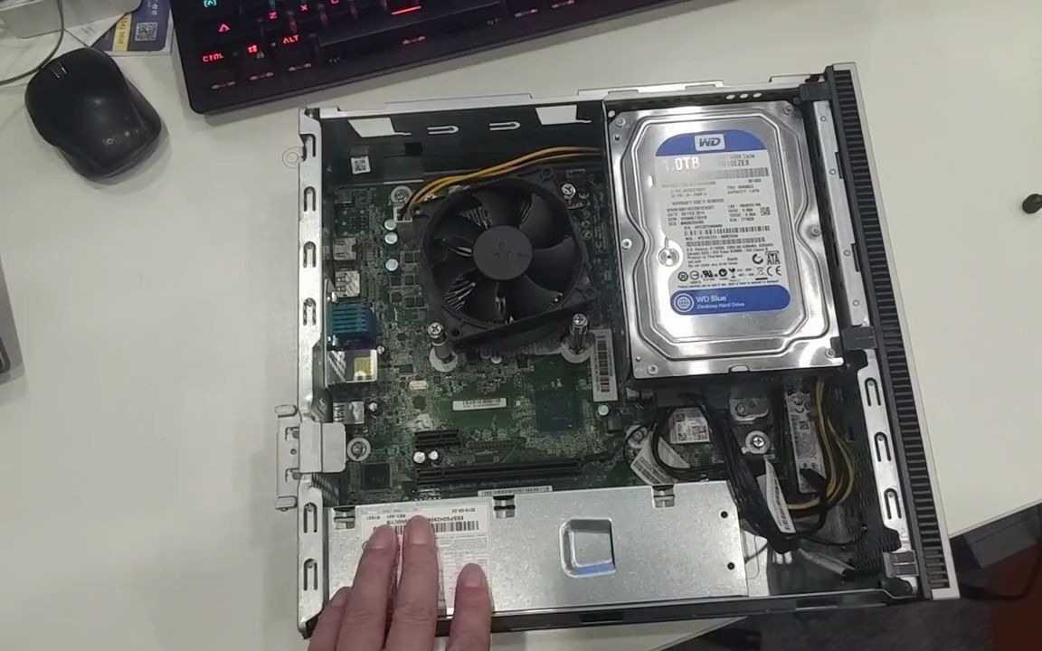 三年老电脑解说,联想天逸510s迷你主机台式机i3 9100 电脑 电脑装机