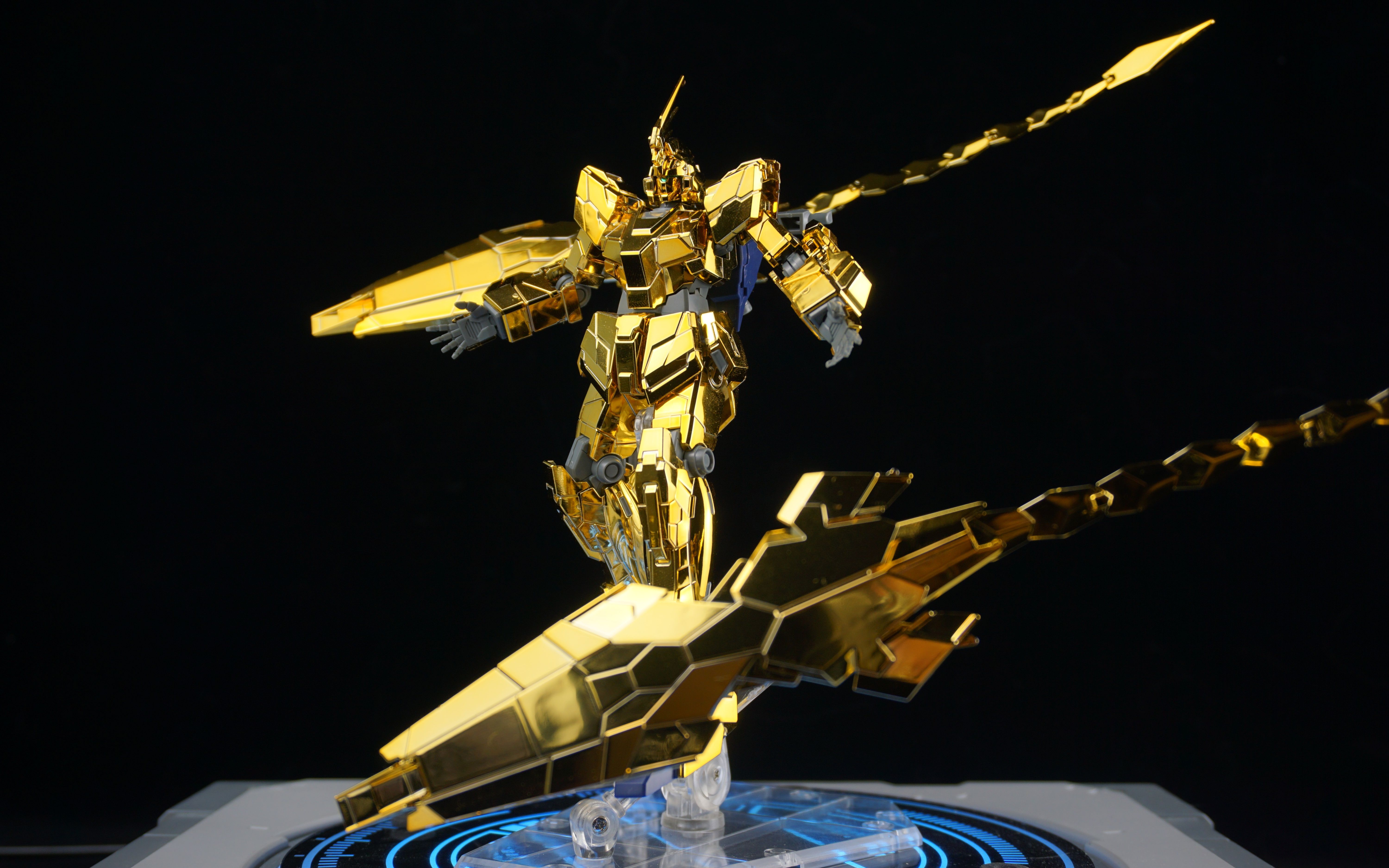 模玩贫测第89集万代hg菲尼克斯独角模式