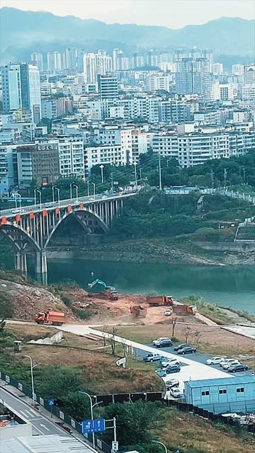 推荐歌曲与背景无关重庆丰都 龙凤桥 建设 今天龙河右岸开挖了哔哩哔哩bilibili